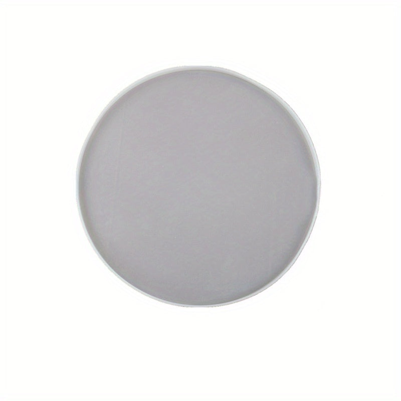 DIY Crystal Drop Gel Silica Gel Mold Circular Tray Hand Mirror Table Mold