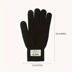 Winter Warm Knitted Gloves Touch Screen Gloves for Cycling
