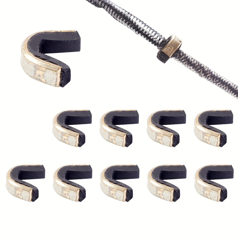10pcs Archery Nock Points String Clip for Bowstring Placement