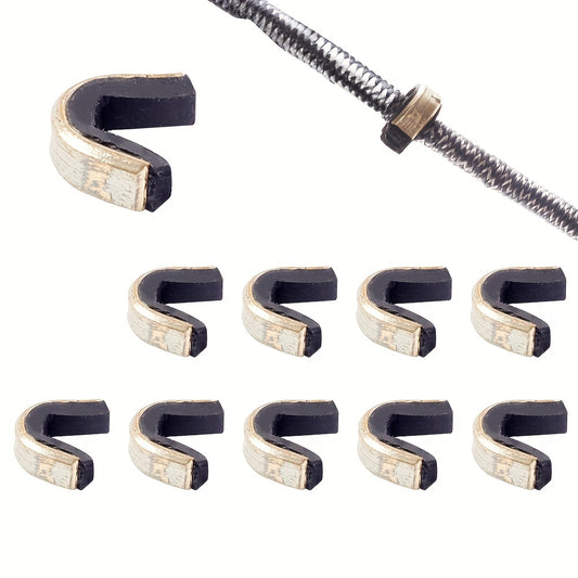 10pcs Archery Nock Points String Clip for Bowstring Placement