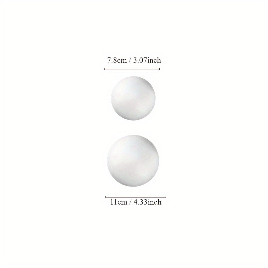 Foam Ball Snowman DIY Kit Christmas Craft Polystyrene Balls Arts Crafts