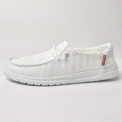 Women's Flat Mesh Loafers Casual Slip On Shoes