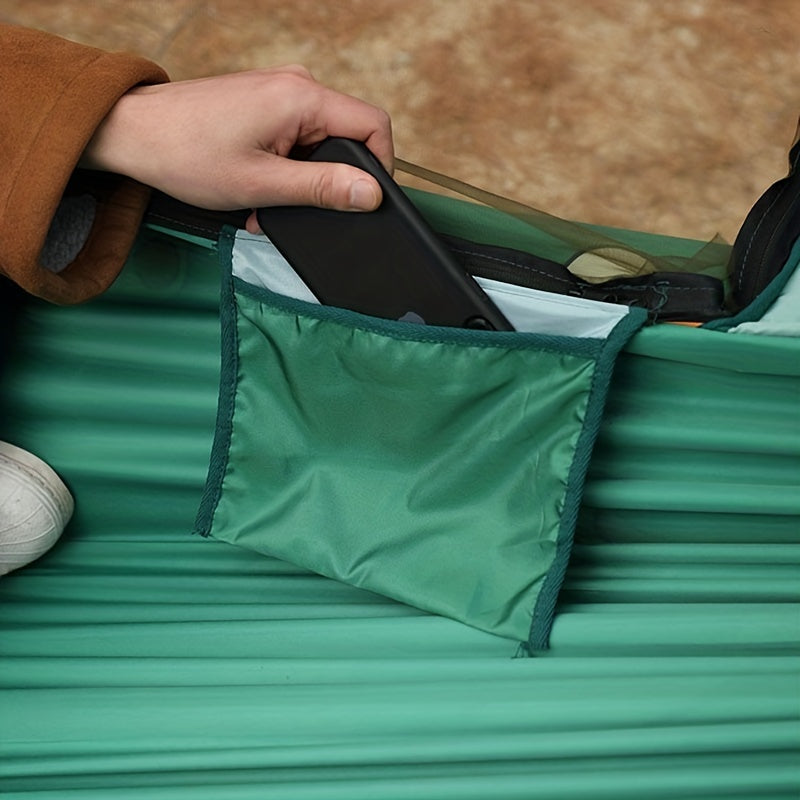 2 Person Camping Hammock with Mosquito Net & Tree Straps