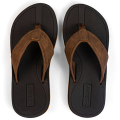 Men's Arch Support Flip Flops Lightweight Comfortable Non Slip Thong Sandals