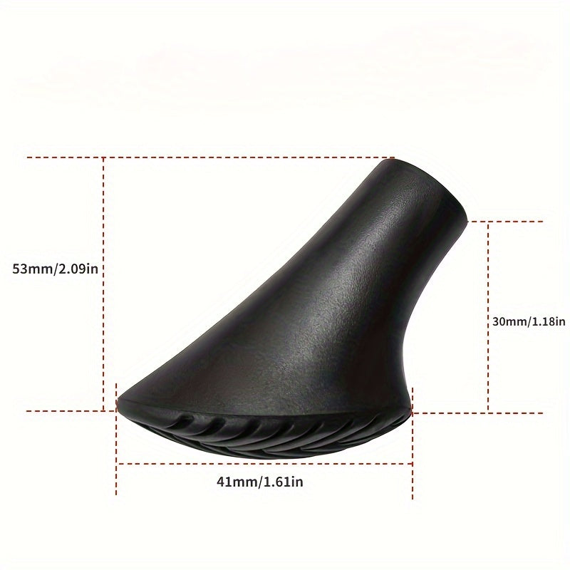 2pcs Outdoor Trekking Pole Cap Cane Walking Stick Hike Protector Cap