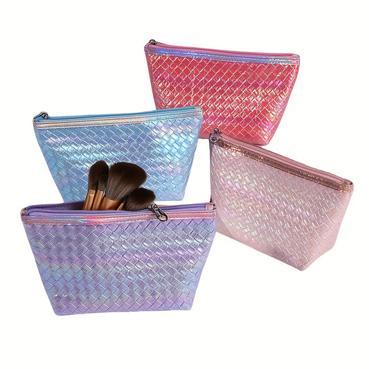 Zipper Cosmetic Bag Makeup Toiletries Bag For Women And Girls