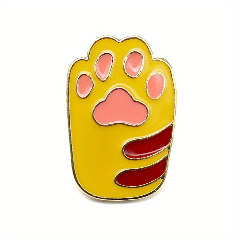 Cat Claw Creative Jewelry Brooch For Men