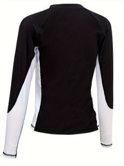 Men's Quick Drying Wetsuit Set Long Sleeve Jacket & Shorts