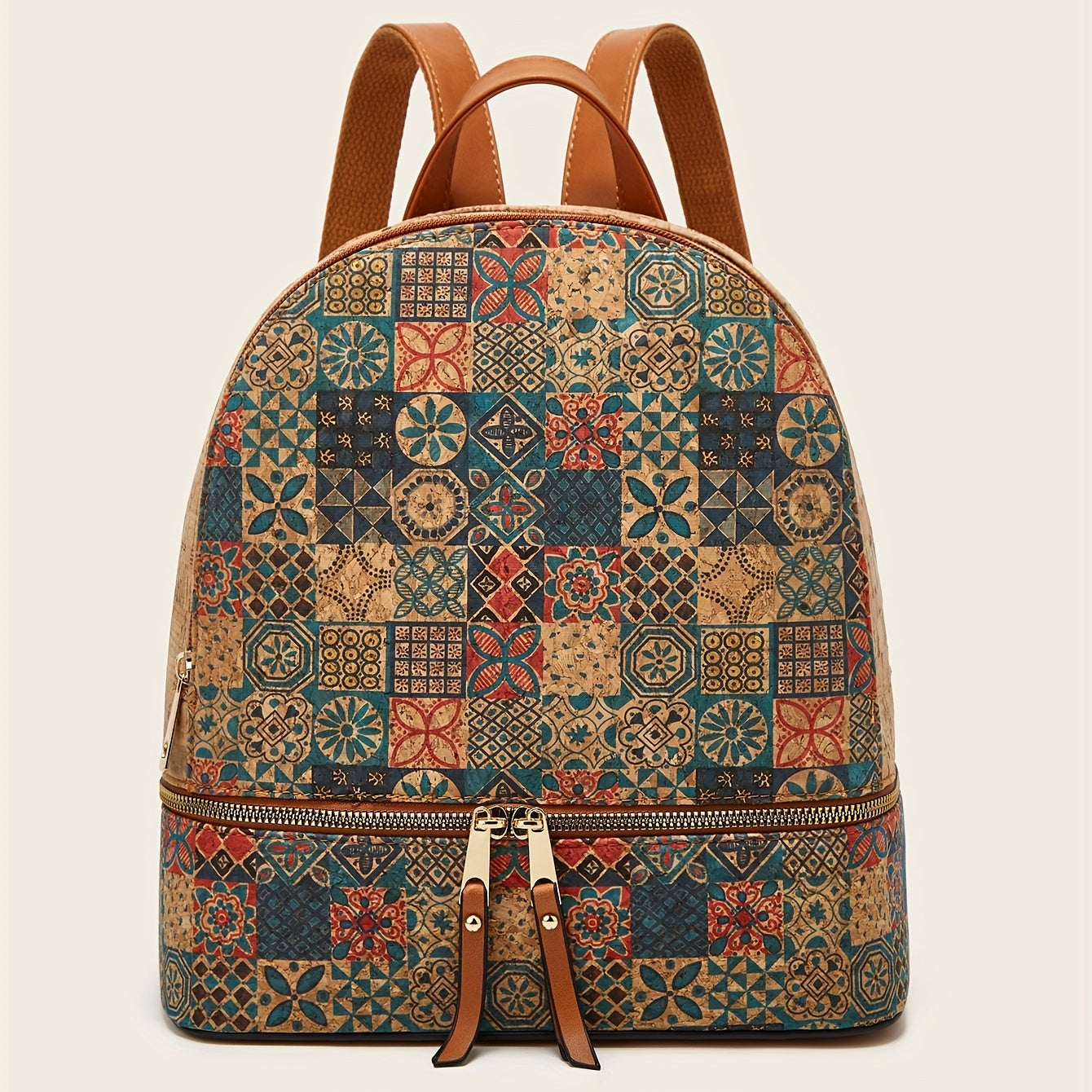 Women's Printed Backpack Travel Bag Large Capacity