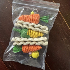 Parrot Carrot Chewing Toys for Endless Fun