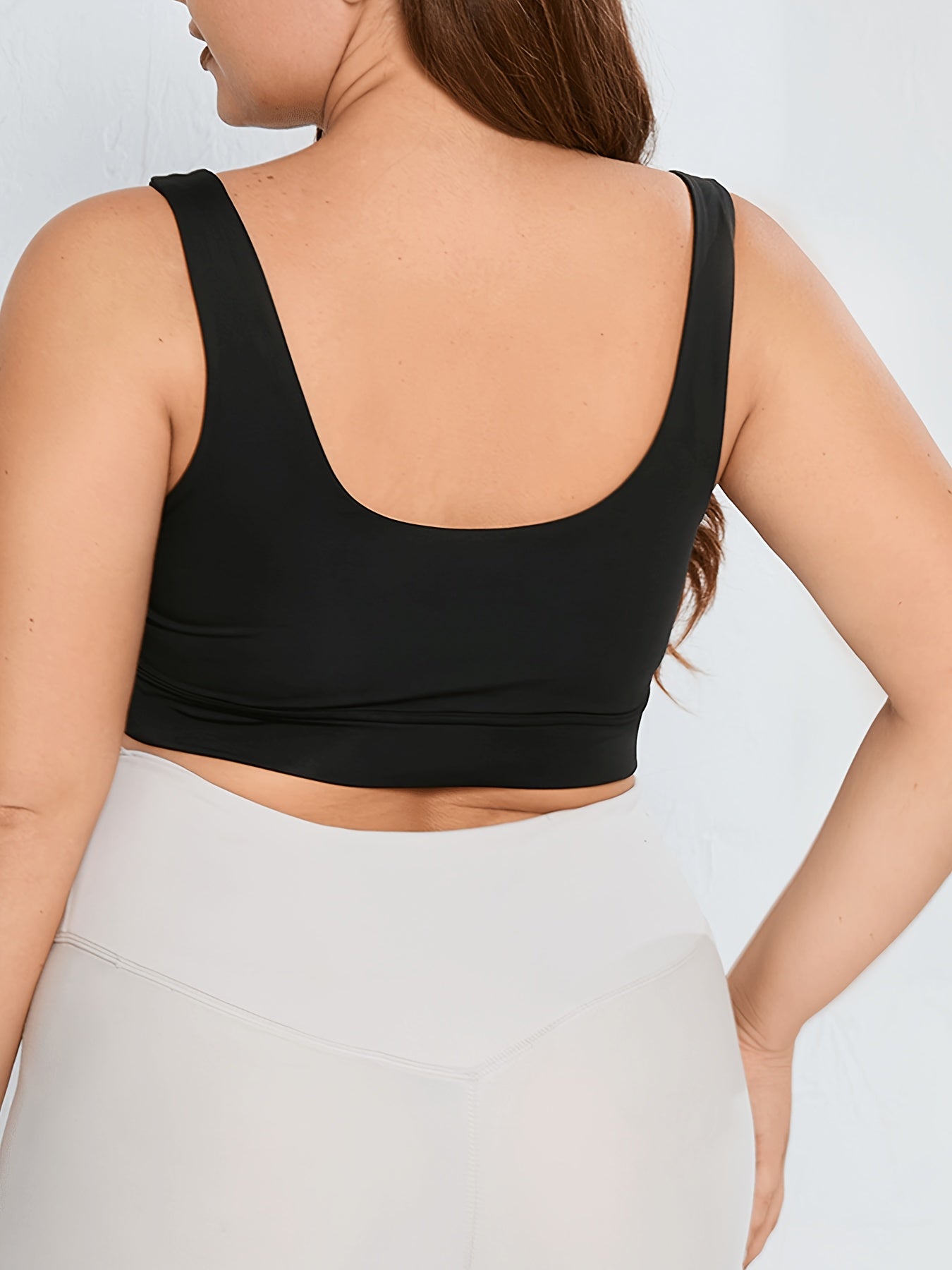  Seamless Padded Stretch Sports Bra for Yoga Workout