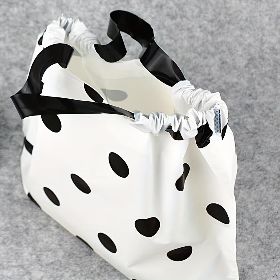 Dot Pattern Gift Bag Holiday Party Packaging Bags 10pcs