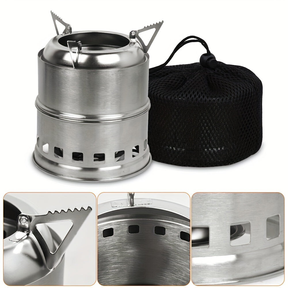 Outdoor Portable Camping Stove & Cookware Set