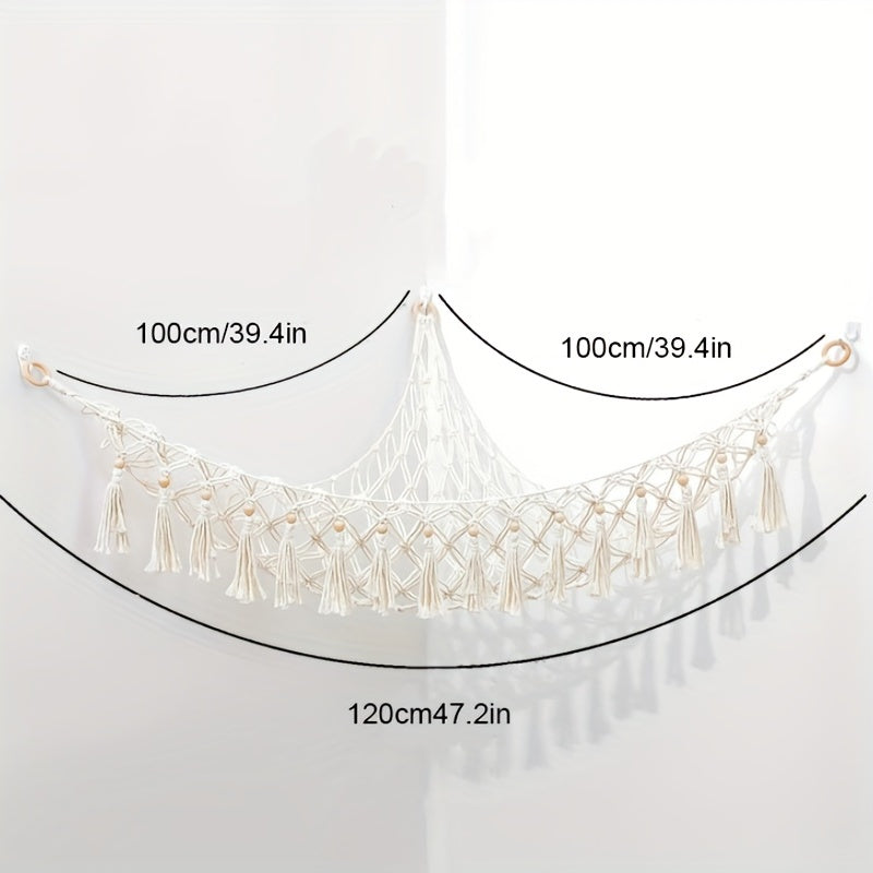 Plush Hammock Storage Net for Kids' Stuffed Animals