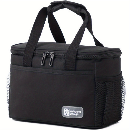 Insulated Lunch Bag with Pockets for Work, School & Picnics