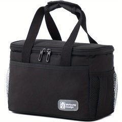 Insulated Lunch Bag with Pockets for Work, School & Picnics
