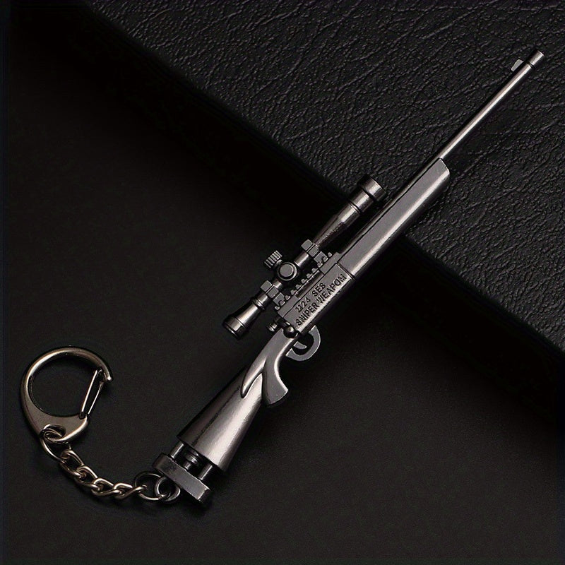 98K Alloy Weapon Model Keychain for Men
