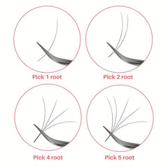 5pcs Eyelash Extension Tweezers Set Curved Straight Pointed Tip Applicator Tool