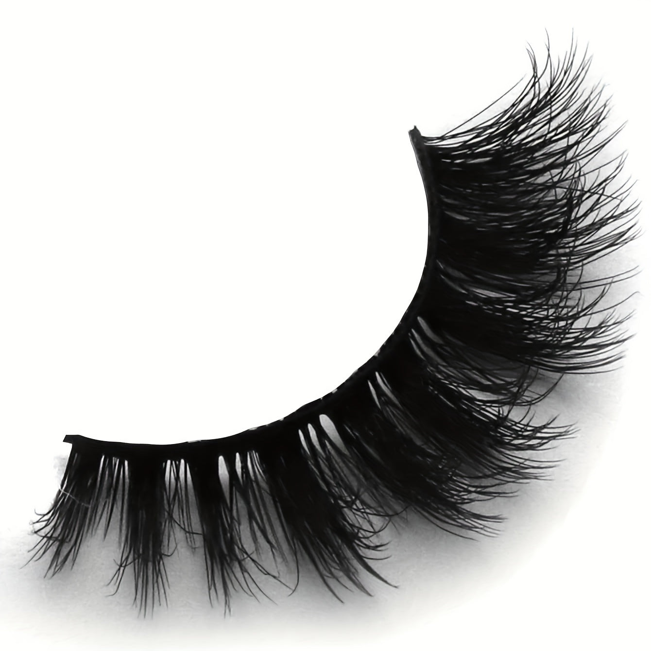 7 Pairs Full Strip 14mm Fluffy Wispy False Eyelashes