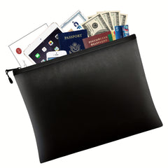 Fireproof Document Bag Double sided Waterproof Document Holder