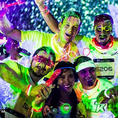 8 Vibrant UV Blacklight Body Paint Colors