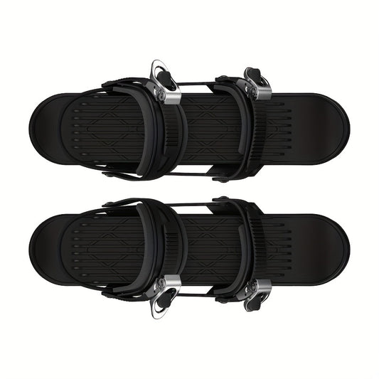 Mini Snow Shoes Mini Short Ski Skates For Snow Snowblades Adjustable Lightweight