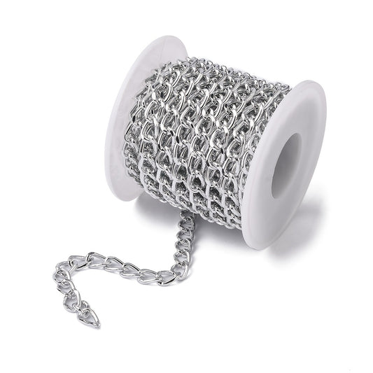 5M Aluminum Chain Stainless Steel Jewelry Making