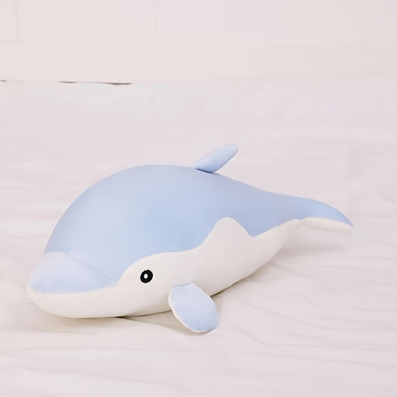 Dolphin Plush Toy Large Pillow Ocean Theater Activity Gift Doll