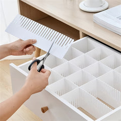 5pcs Adjustable Drawer Organizer for Socks Underwear Makeup Tidy Kitchen