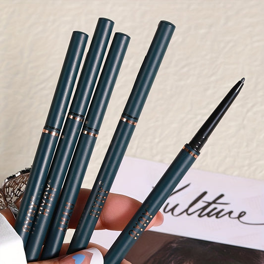 Waterproof Sweat Proof Round Head Eyebrow Pencil 4 Colors