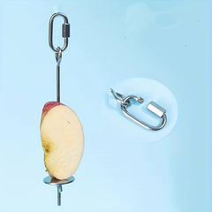 Parrot Stainless Steel Fruit Fork Corn Fork Pet Bird Supplies
