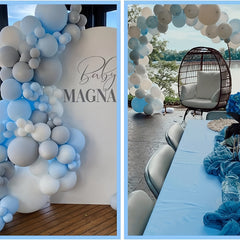 100pcs Balloon Garland Arch Kit Macaron And Ivory Latex Balloons
