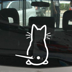 Cat Pattern Wiper Sticker for Rear Window