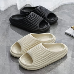 Men's Cloud Slides Pillow Slippers Lightweight Non slip Shoes Indoor Outdoor