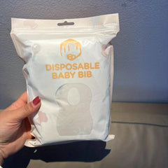 20pcs Disposable Bibs for Infants, Waterproof and Portable Anti-fouling Bibs