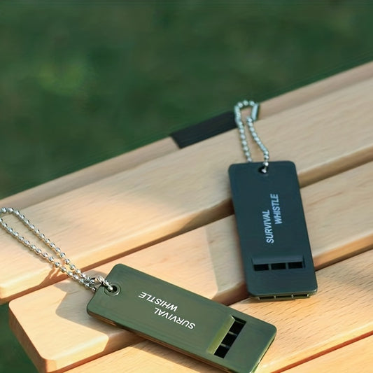 Outdoor Survival Whistle - Emergency Camping Hiking Safety Tool
