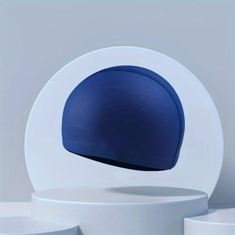 Unisex High Elasticity Swimming Cap for Big Heads