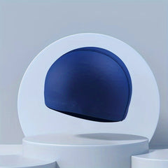 Unisex High Elasticity Swimming Cap for Big Heads