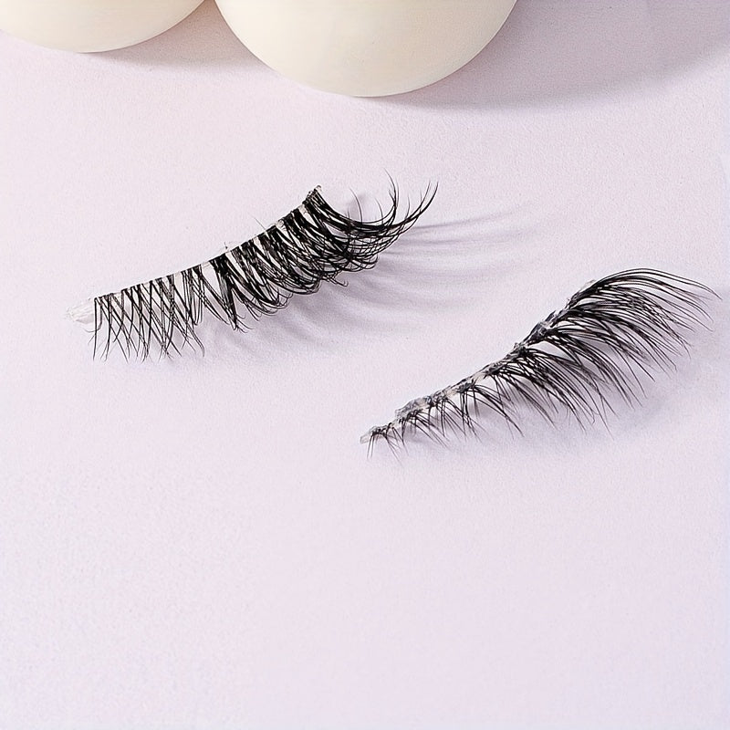 Natural Curly Half Lashes - Add Volume for Dating and Parties