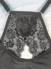 Lace Wireless Bra for Women Cut Out Design