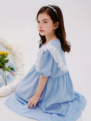 Plaid Princess Dress for Girls - Perfect for Summer Parties