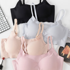 4 Pack Ruffle Wireless Bras