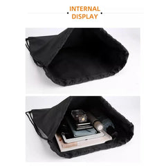 34X42cm Double Shoulder Drawstring Storage Bag for Travel Beach School Holidays
