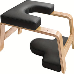 Yoga Chair With Soft Pads Headstand Trainer For Core Strength