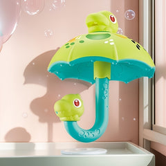 Dinosaur Umbrella Bath Toy Water Spray & Rotate Fun