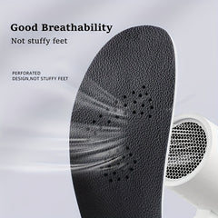 Sports Orthopedic Insoles Soft Elastic Breathable Running Sneakers Men Women