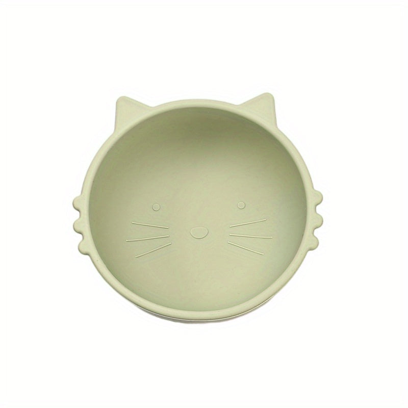 Kids Silicone Tableware with Suction Cups BPA-Free Bowls