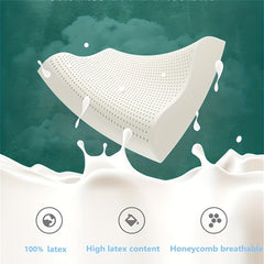 Latex Memory Foam Pillow for Kids Soft Supportive Comfortable Pillow