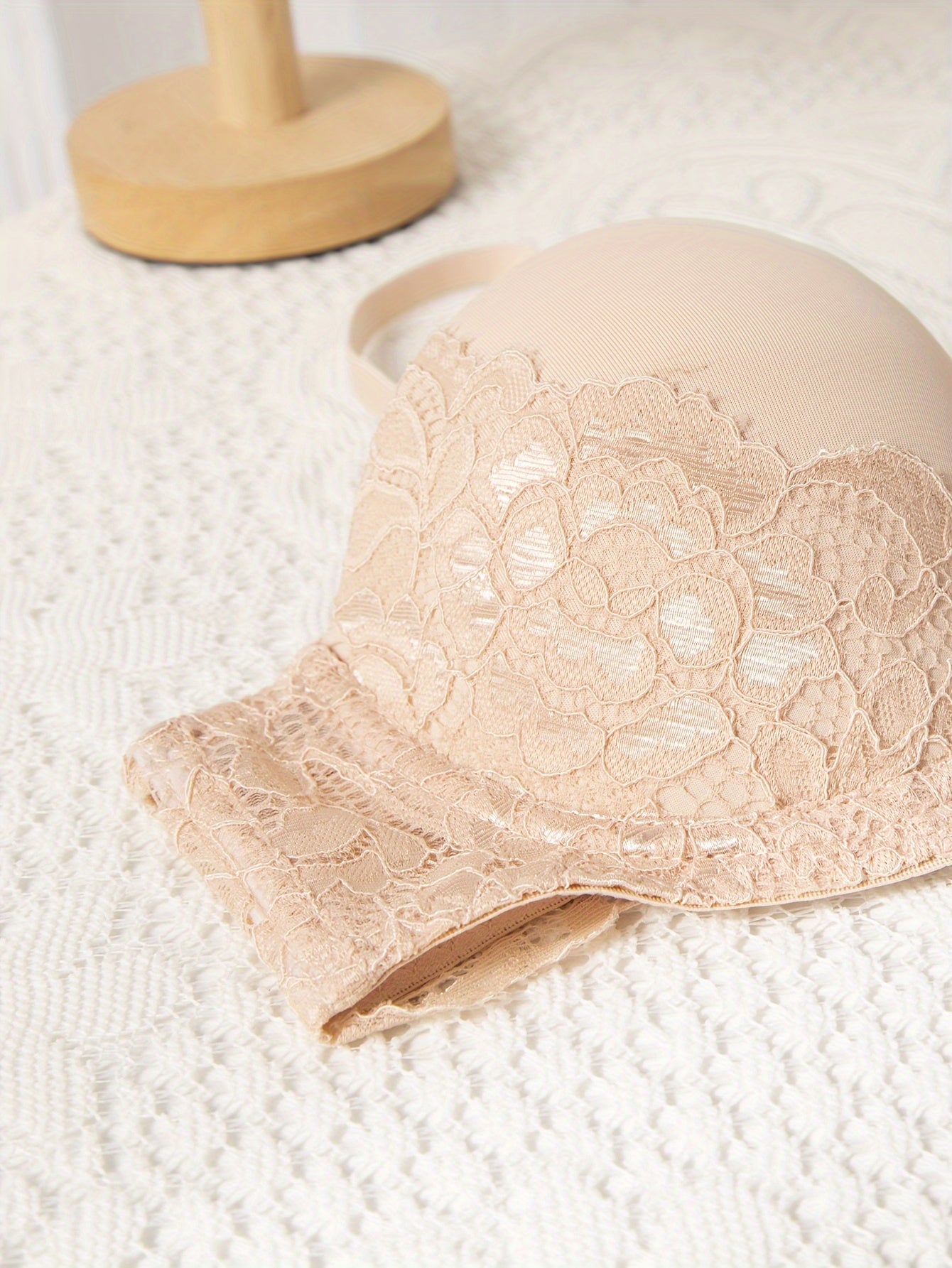 3pcs Lace Push Up Bras Comfy & Breathable Women's Lingerie