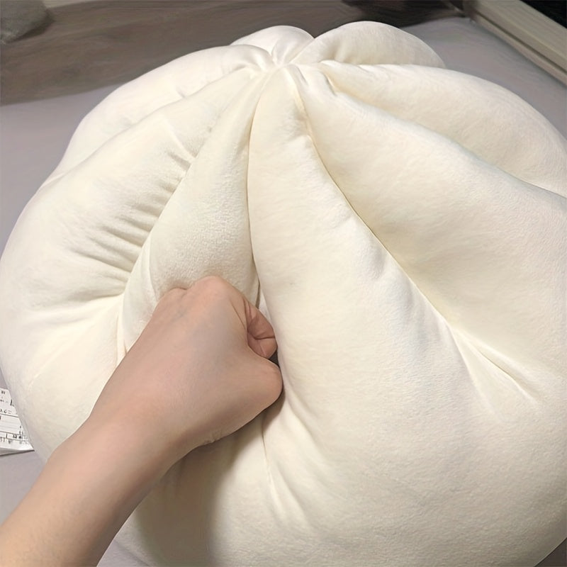 Bun Throw Pillow Decompression Plush Toy for Bedroom Sofa Decor